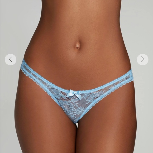 NWT Agent Provocateur Hinda Blue Ouvert AP3 Medium - Picture 2 of 5